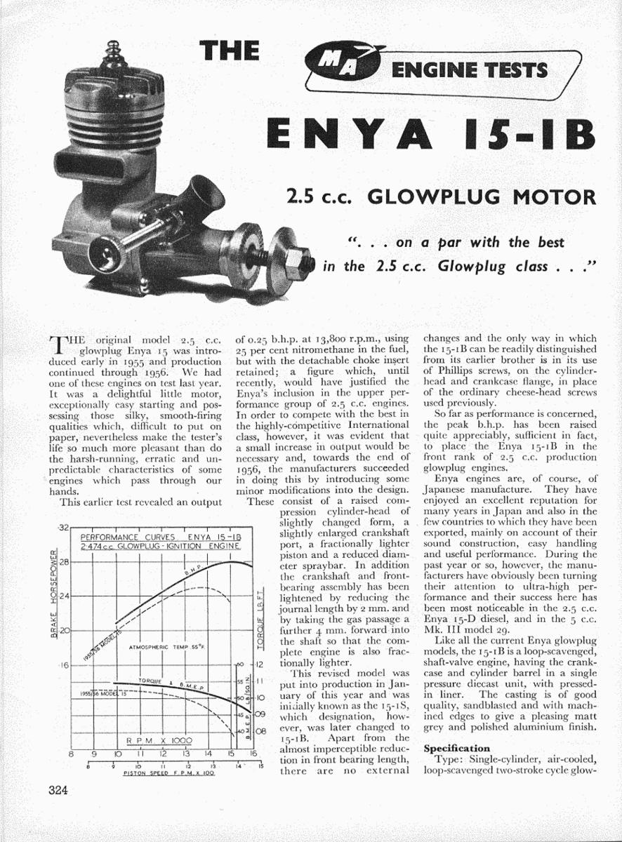 Enya 15-IB